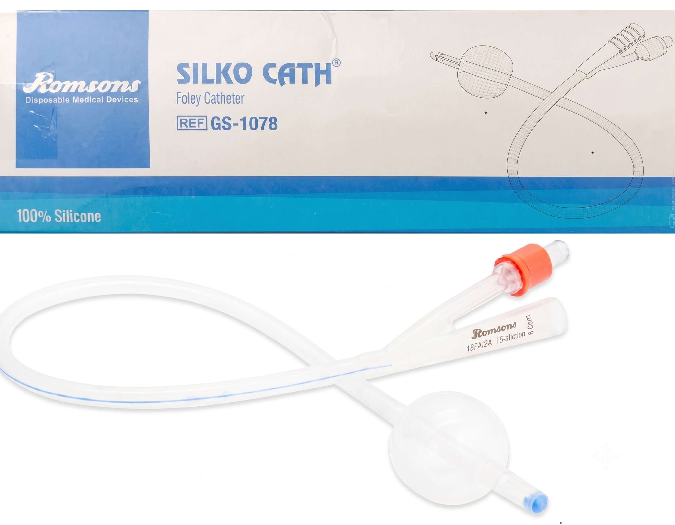 Silicon Cath 14G (Romsons)