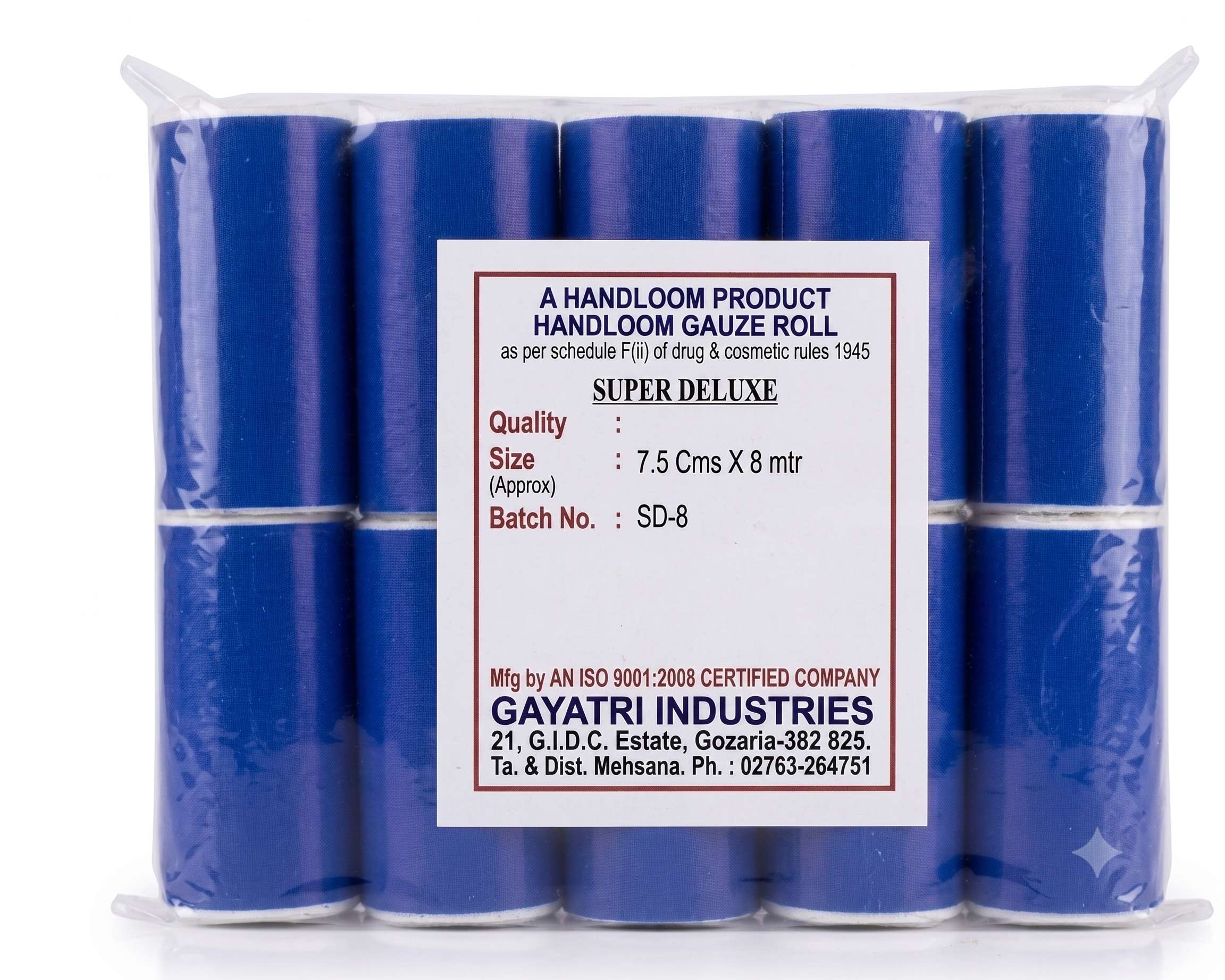 Roll Bandage 7.5cm × 8m (Gayatri)