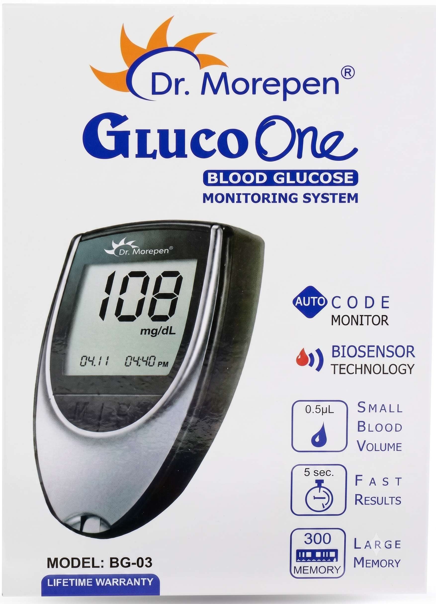 Glucometer (Dr. Morepen)