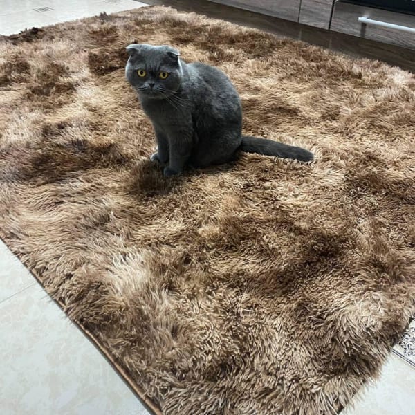 Килим Травичка приліжковий Коричневий
