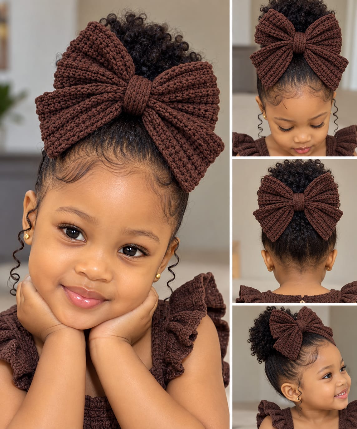 Crochet Hair Bow