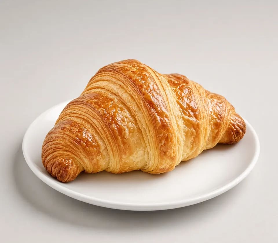 صورة كرواسون بالزبدة