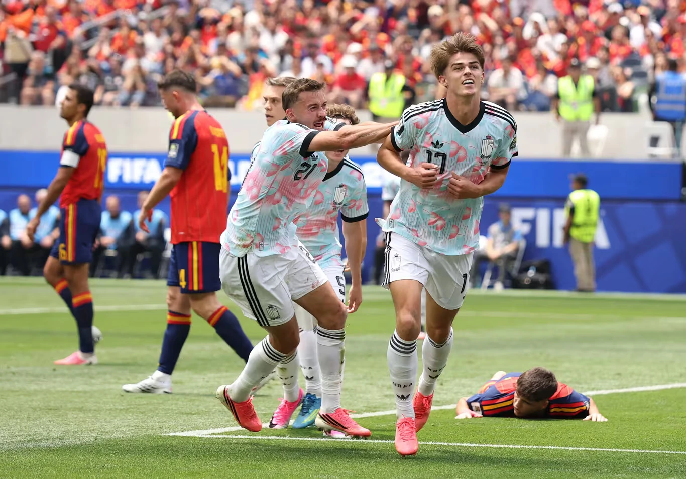 Merino books Spain semi-final with France