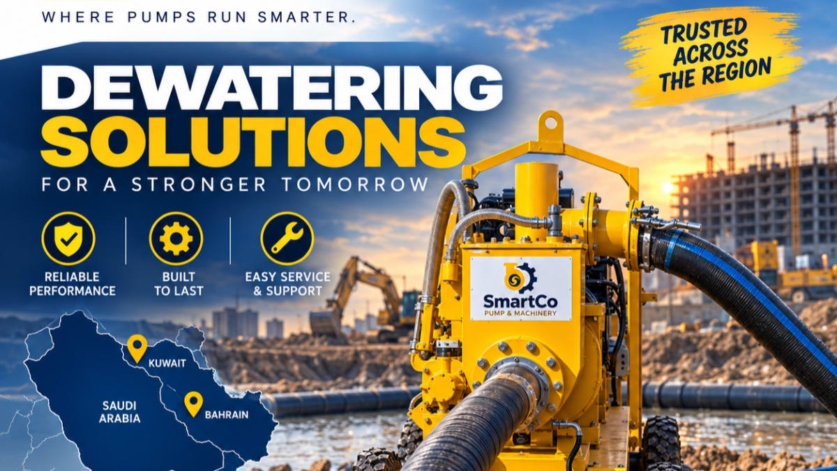 SmartCo dewatering solutions serving the GCC region