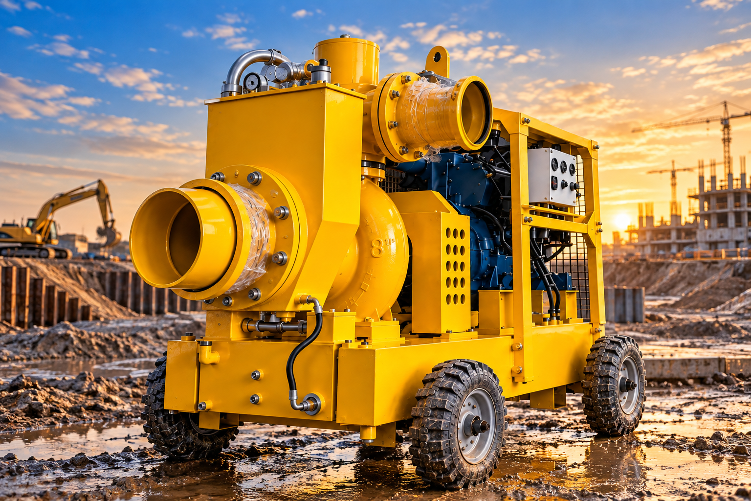 SmartCo 8-Inch Dewatering Pump