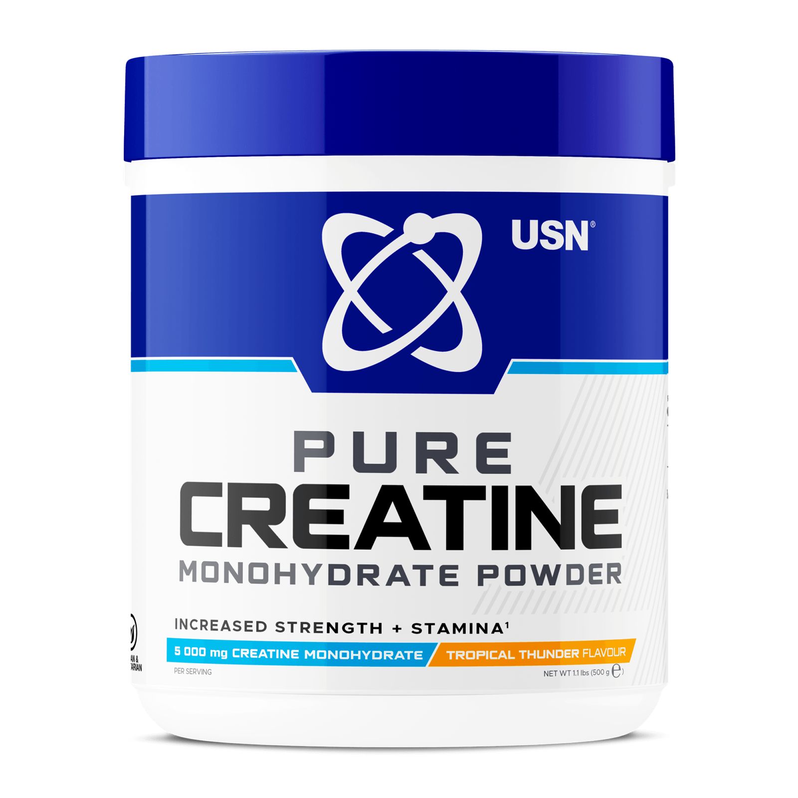 USN Pure Creatine Monohydrate 410g-82 SERVINGS -Muscle Growth-Energy-Endurance -Power-Recovery