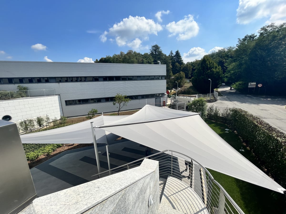 Vela avvolgibile motorizzata Modello C, Spazio aziendale, Varese