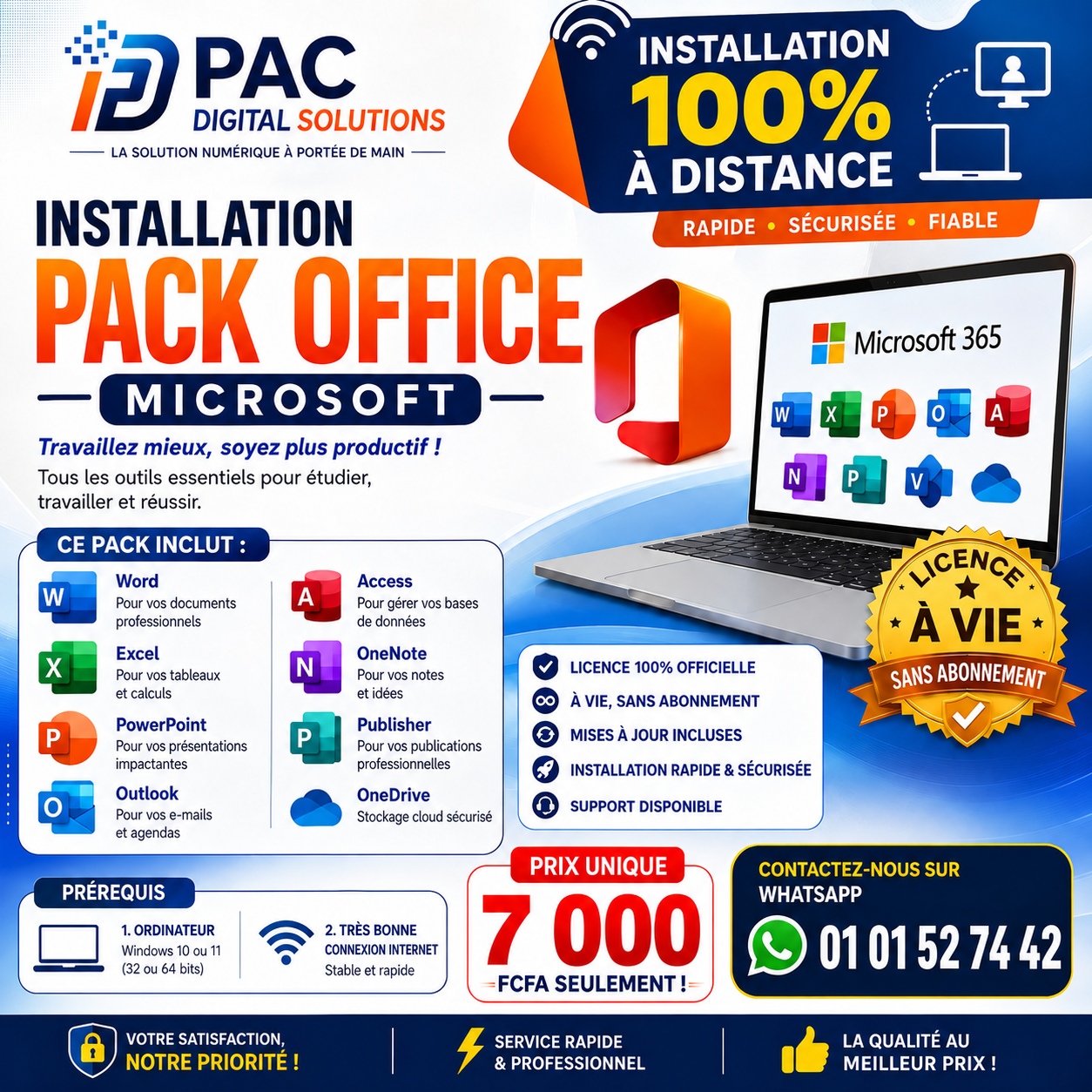 installation et assistance informatique
