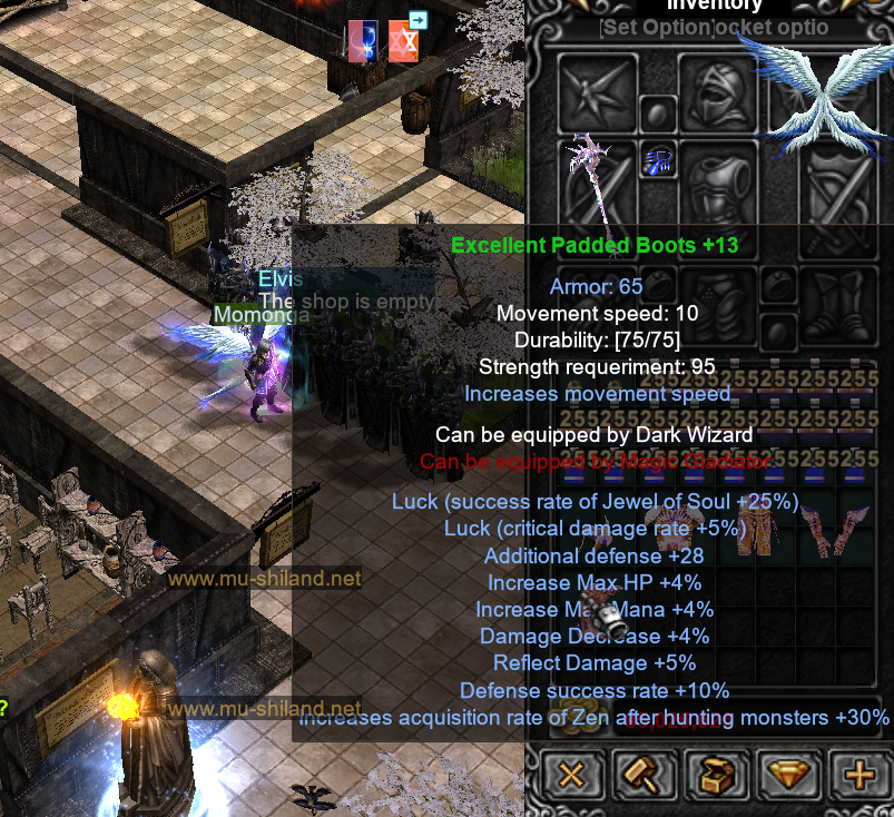 NPC en Lorencia para reclamar recompensa