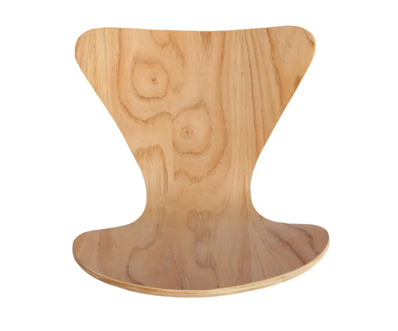 Silla Jacobsen - multilaminado curvado | Alrio Multilaminados