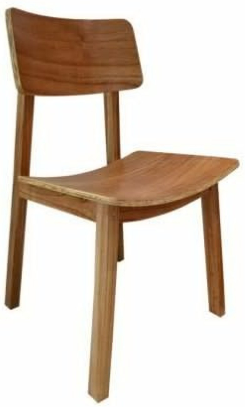 S-02 Bauti - Silla Bauti S-02 de madera multilaminada con curvas suaves y alta resistencia. | Alrio Multilaminados