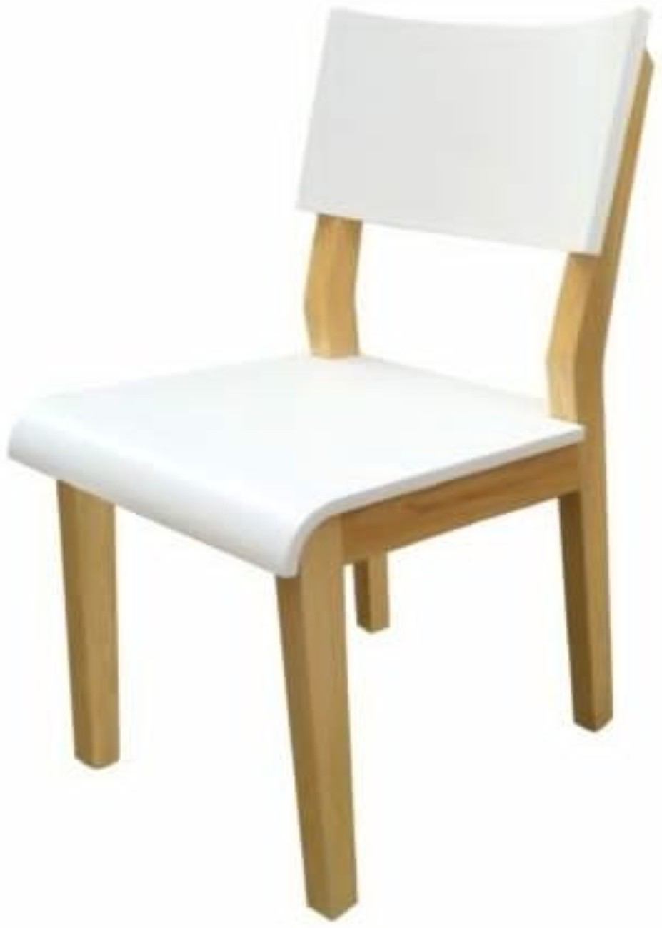 S-04 Mina - Silla Mina S-04 de multilaminado curvado, estructura de una sola pieza. | Alrio Multilaminados