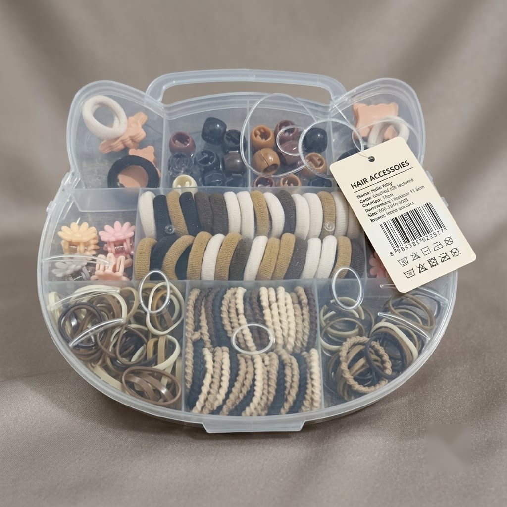 Kitty Box Hair Accessory Set