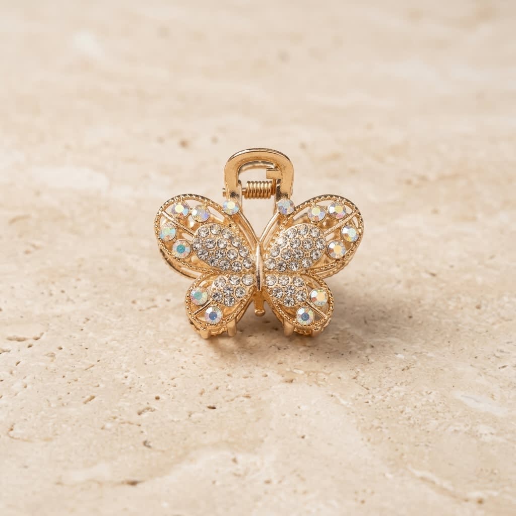 Crystal Rhinestone Hair Claw Clip