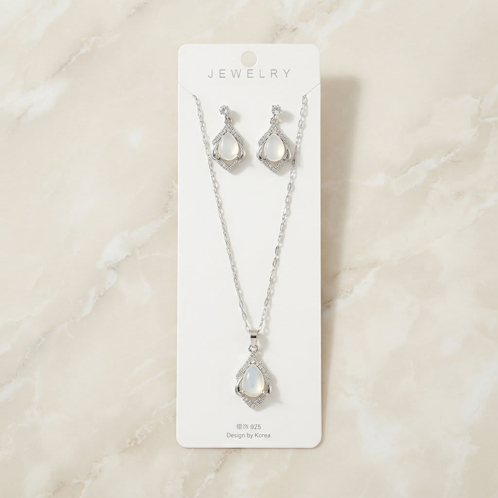 Necklace & Earring Sets, Korean Style