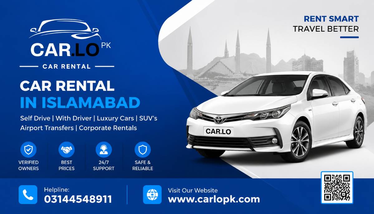 Car Rental in Islamabad – Islamabad Mein Rent a Car Service Jo Har Safar Ko Asaan Bana De