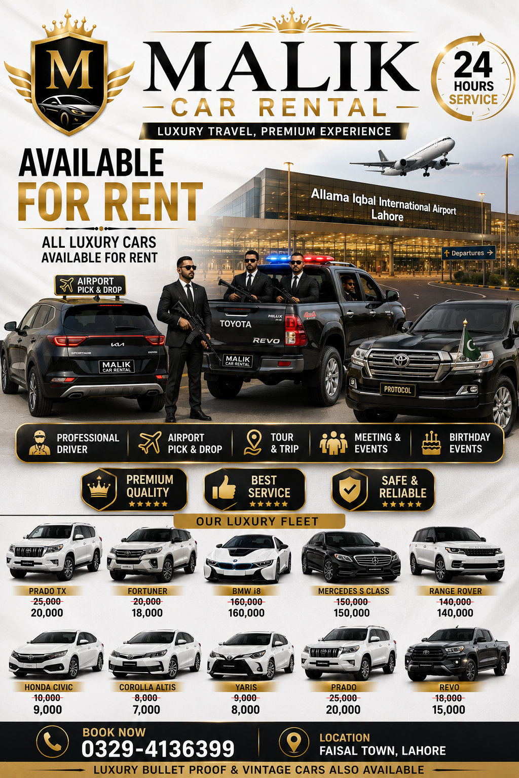 Malik Car Rental 