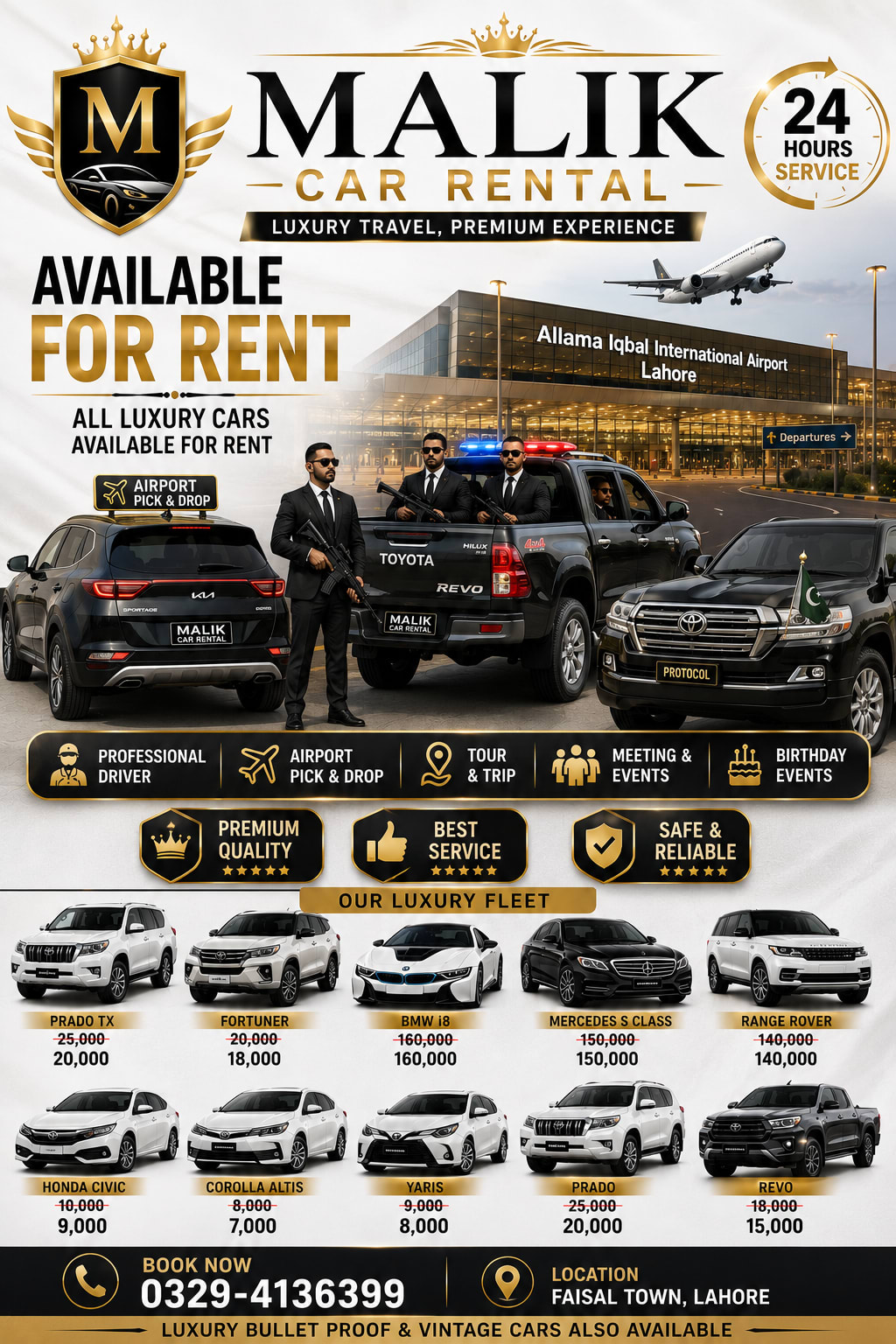 Malik Car Rental Cover