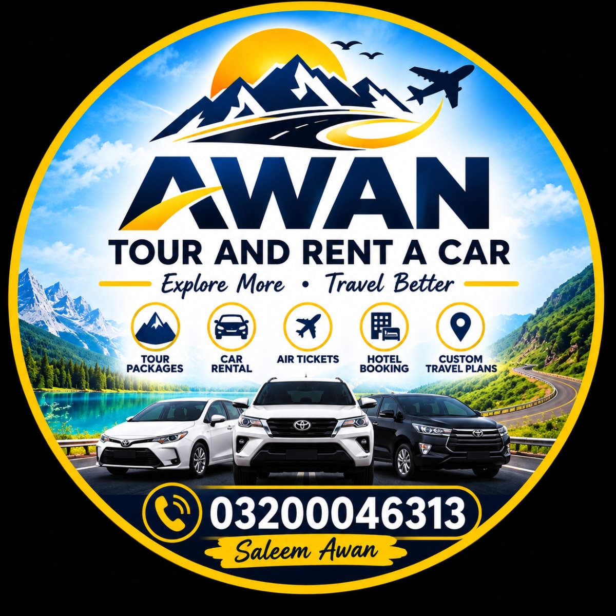 Awan tour and rent a car Cover