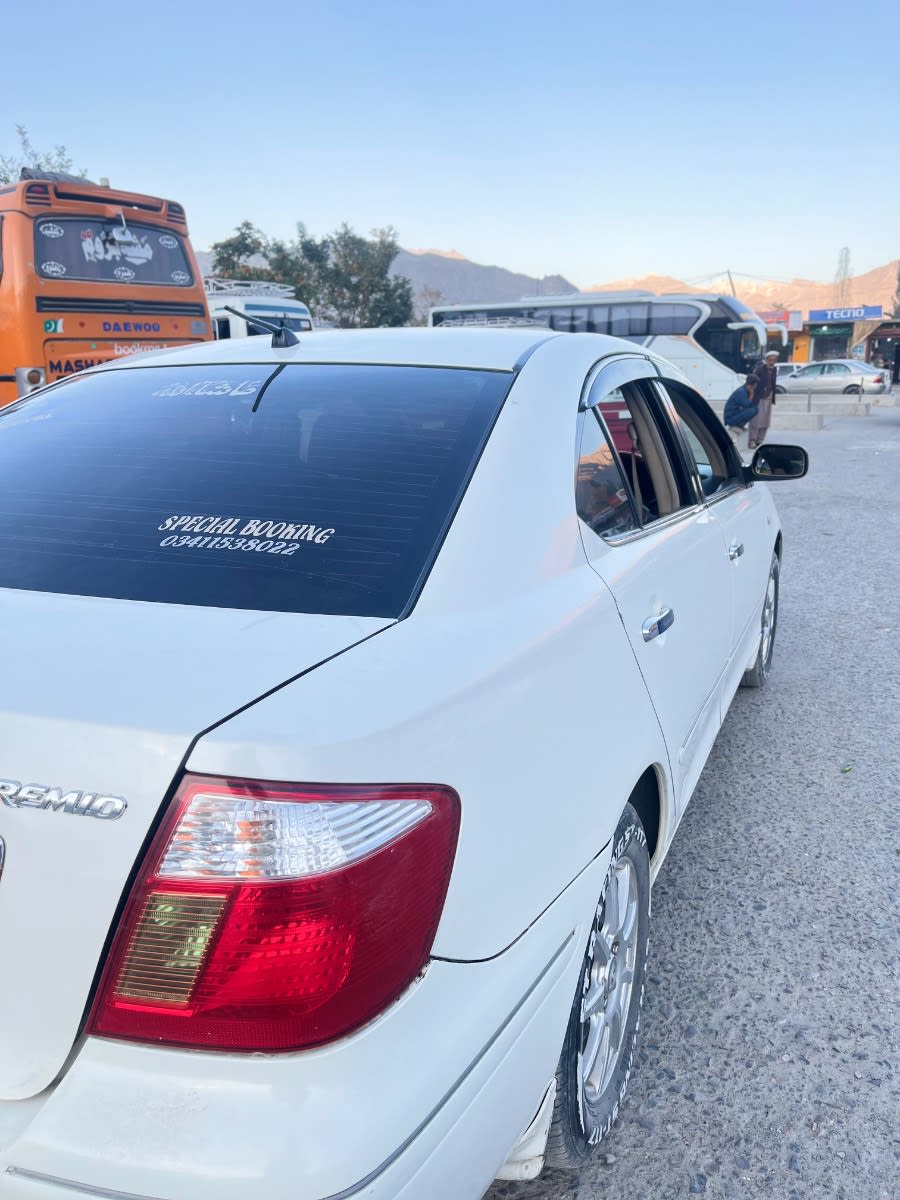 Rent Toyota Primeo 2005 in Gamba airport skardu, Skardu, Gilgit-Baltistan from sadaqatalitanha7 Motors - CAR.LO PK