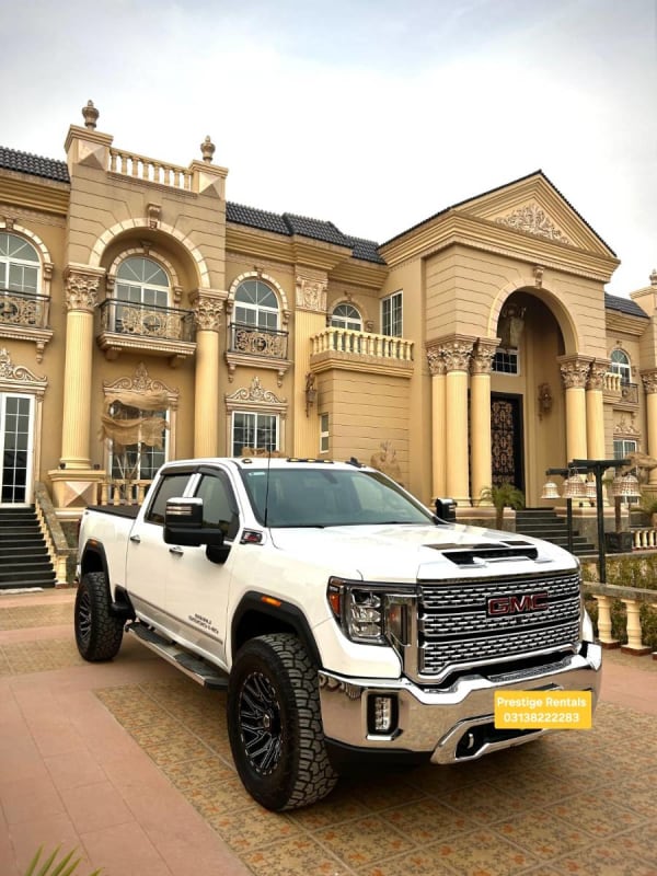 Rent Gmc Sierra Denali 2021 in Gulberg greens, Islamabad, Islamabad Capital Territory - CAR.LO PK