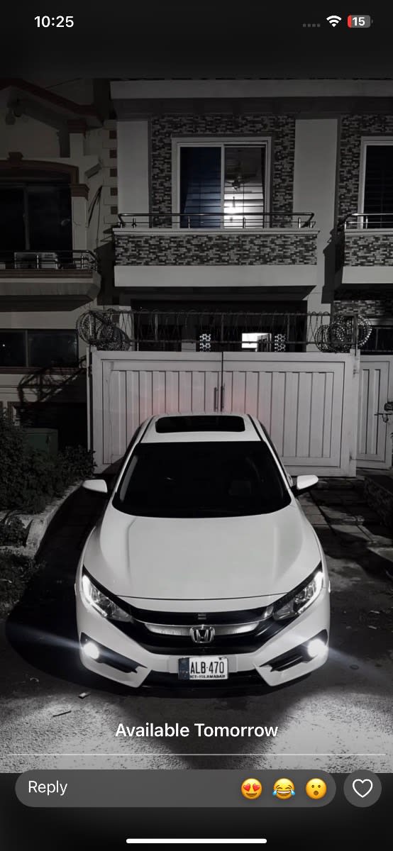 Rent Honda Civic X 10th Generation 2022 in ABU-BAKAR PLAZA G1/4 GULZAR-E-QUAID RAWALPINDI, Rawalpindi, Punjab - CAR.LO PK