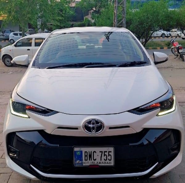Rent Toyota Yaris Cvt Gr 2026 in 1st Floor, E 249 Gulistan Colony Walton Road, Lahore, Punjab - CAR.LO PK