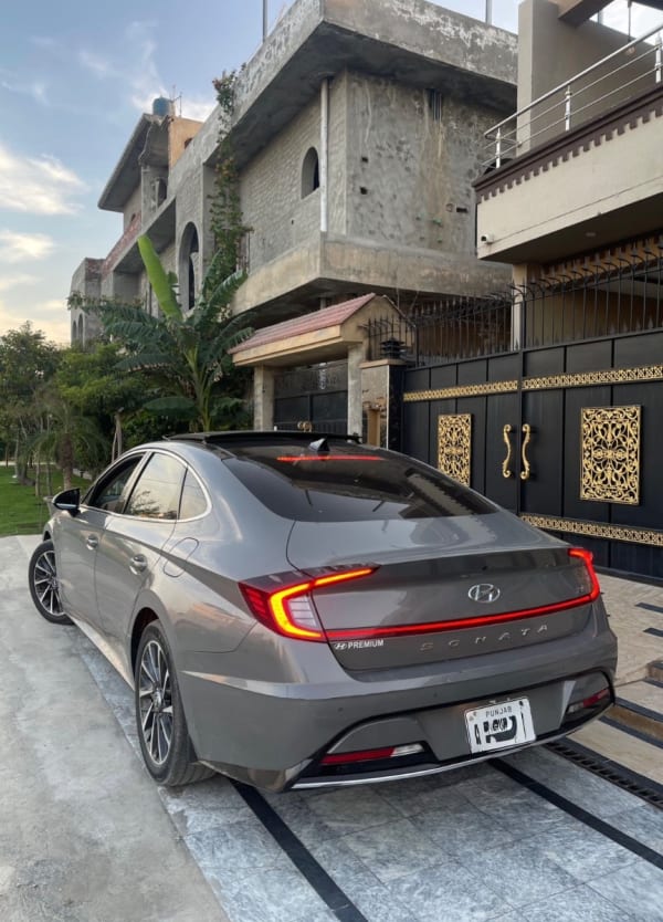 Rent Hyundai Sonata 2024 in 345 B block sabzazar lahore, Lahore, Punjab - CAR.LO PK