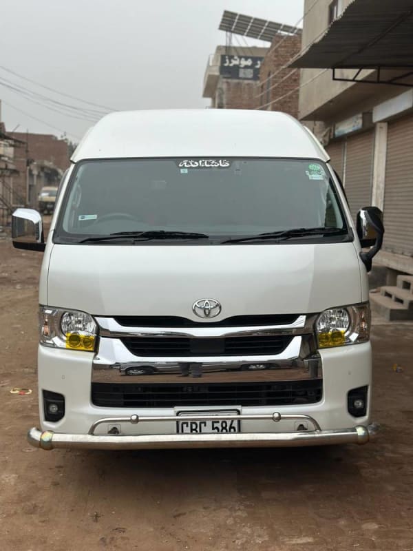 Rent Toyota Hiace Grand Cabin 2026 in Northern Bypass, Link Buch Road, Near BJ Marquee, Basti Mehmood Kot, Multan, Punjab 60700, Pakistan Crown Rent a car Multan, Multan, Punjab - CAR.LO PK