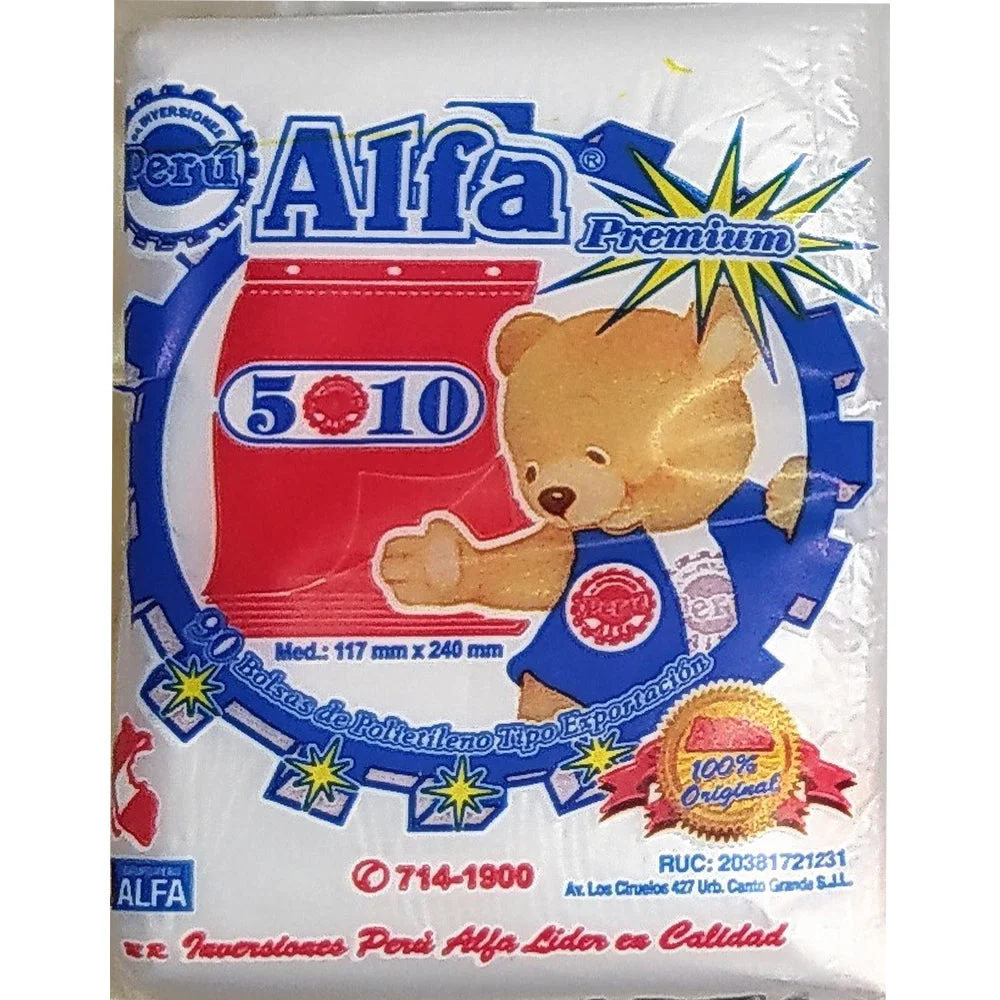Bolsa 5X10 Alfa