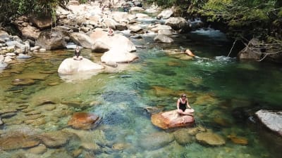 Luxury Picnic by the Guatape river
