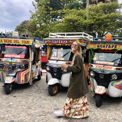 Town tour in Motochiva (Tuk-Tuk) around Guatape
