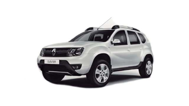 Renault Duster blanca, la camioneta para hasta 4 pasajeros