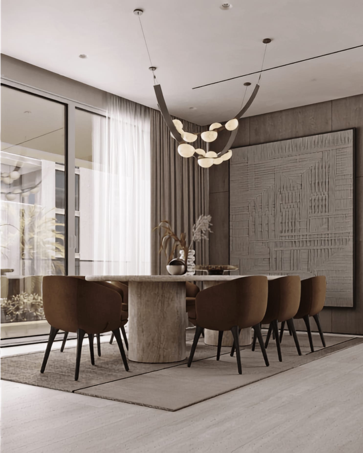 A completed residence by Bespoke Signature Interiors