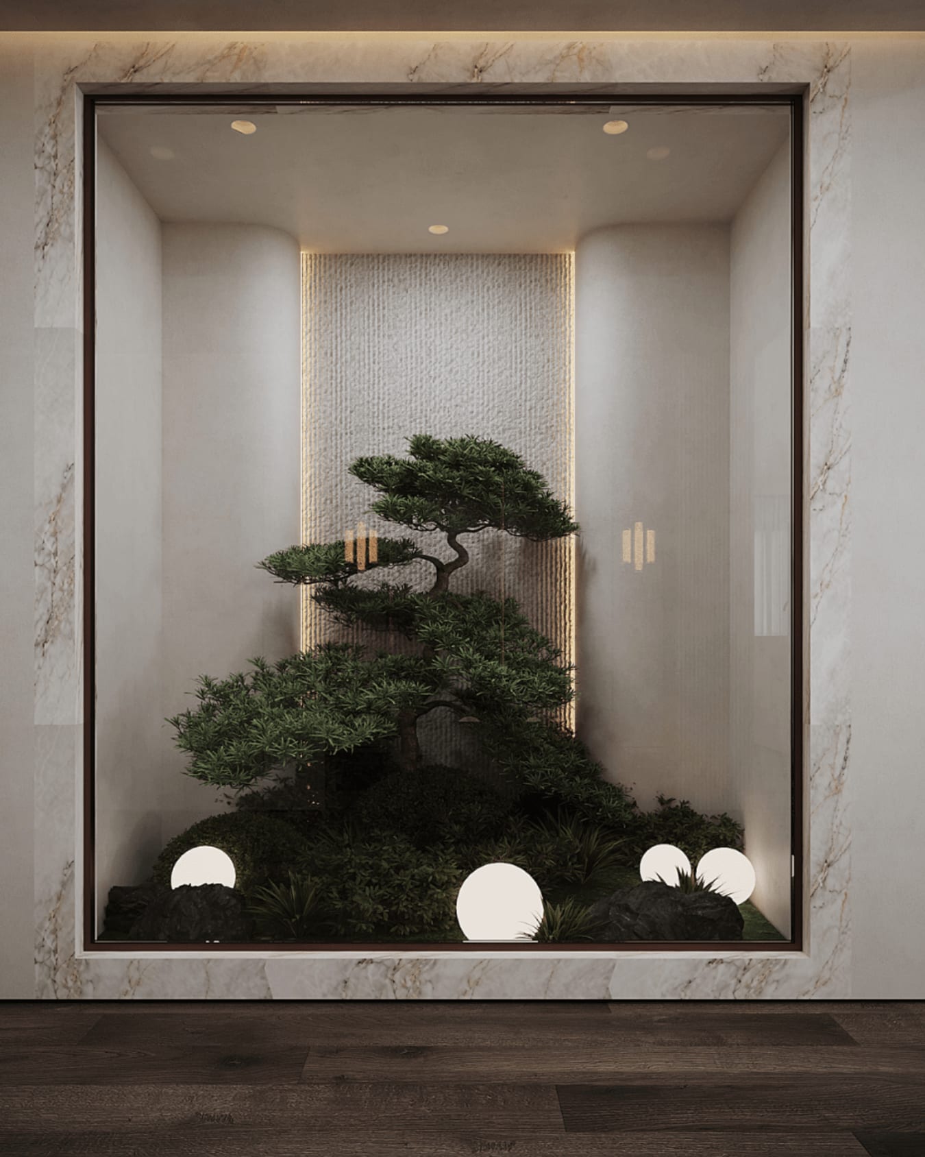 A completed Bespoke Signature Interiors project