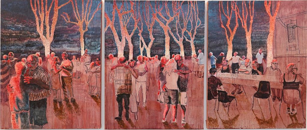 Brasucade (triptych) 118 cm x 270 cm