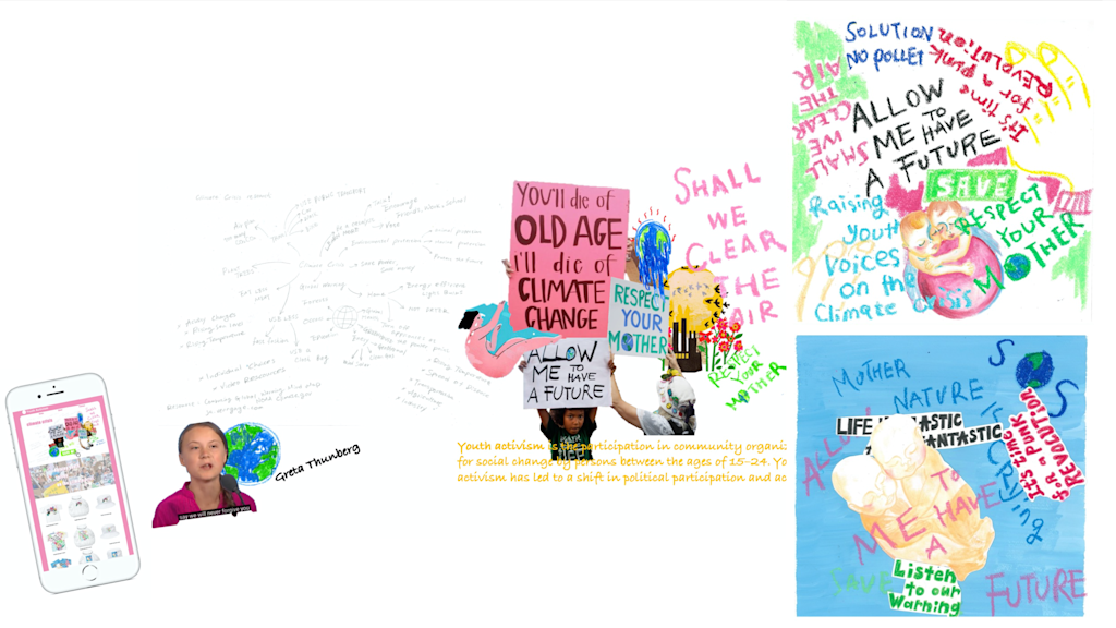 Youth activism today with the future of children