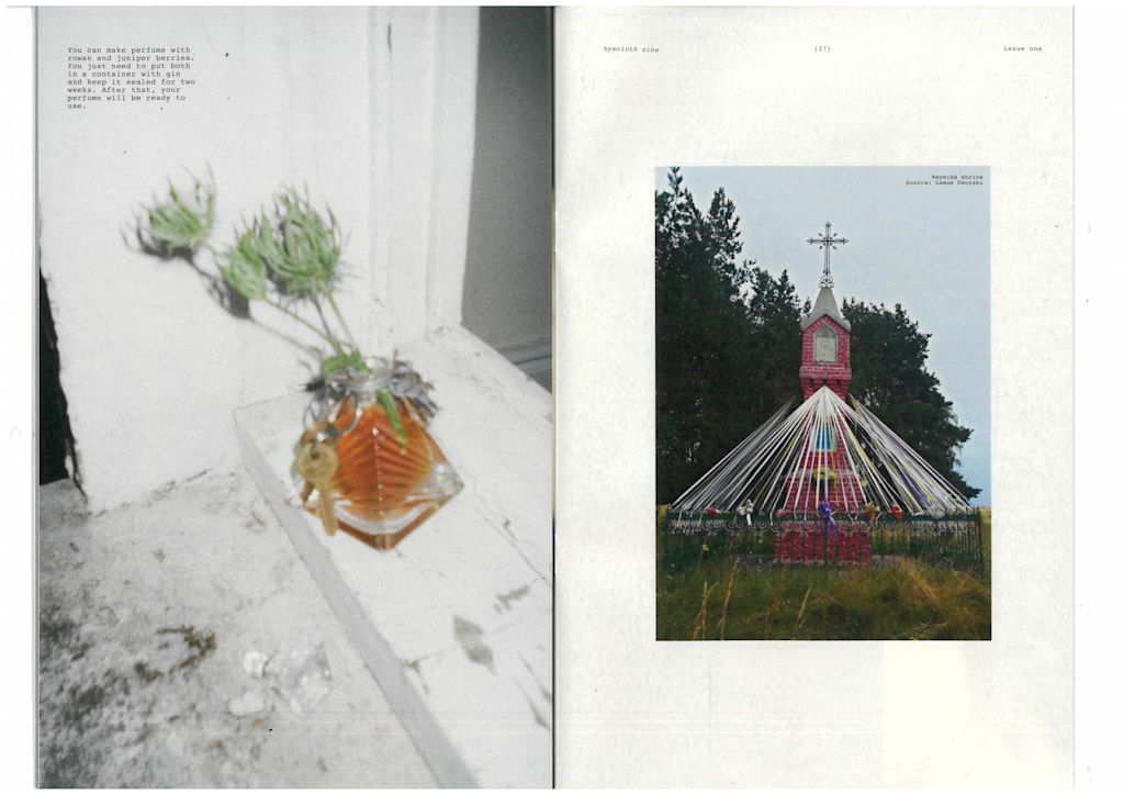 hyacinth zine issue i - diving into Polish queer mythologies