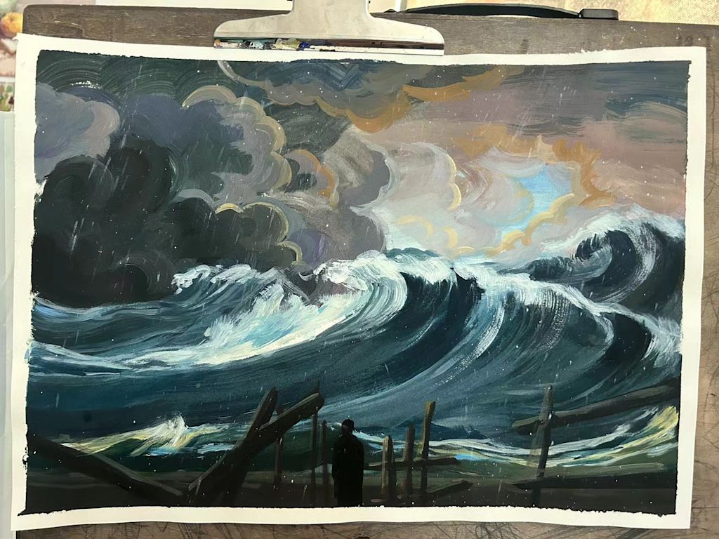 The Flood #ClimateCrisis2024 #AndrewFisher