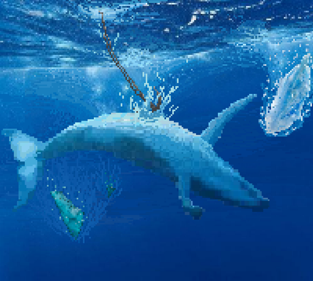 melting whale