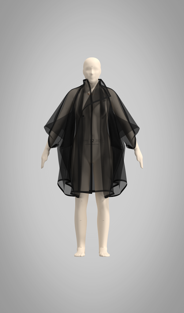 The Obverse Pattern - One-Piece, No-Cutting, pattern cutting