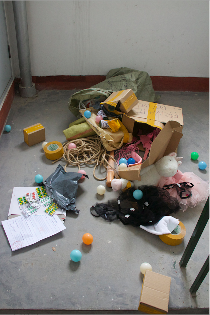 An Accident of a Delivery Package