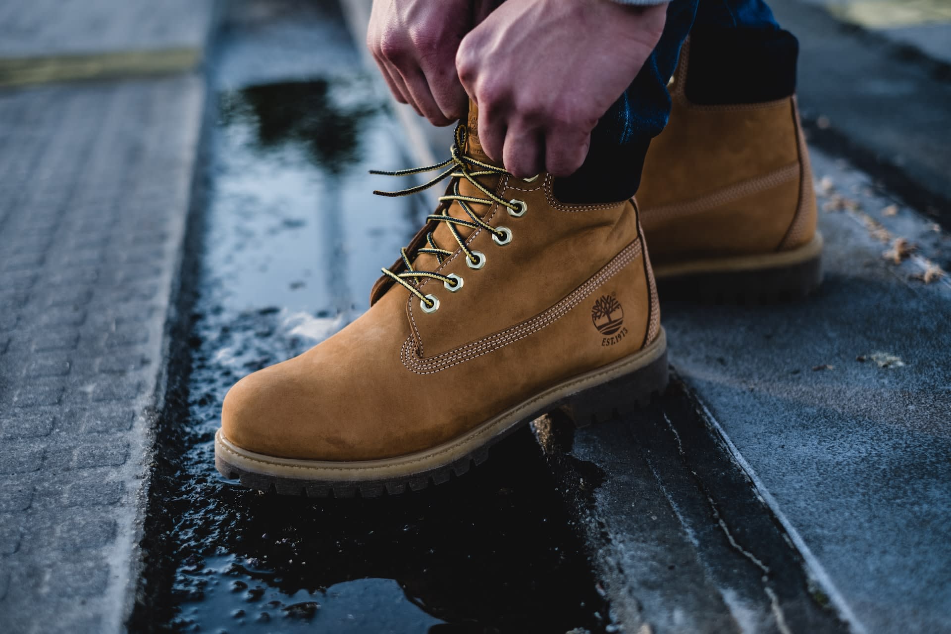 Classic suede Timberland boots