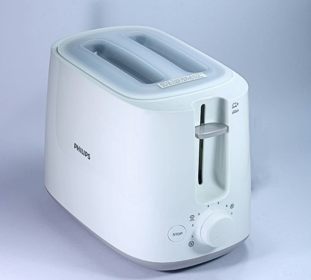 White Phillips toaster