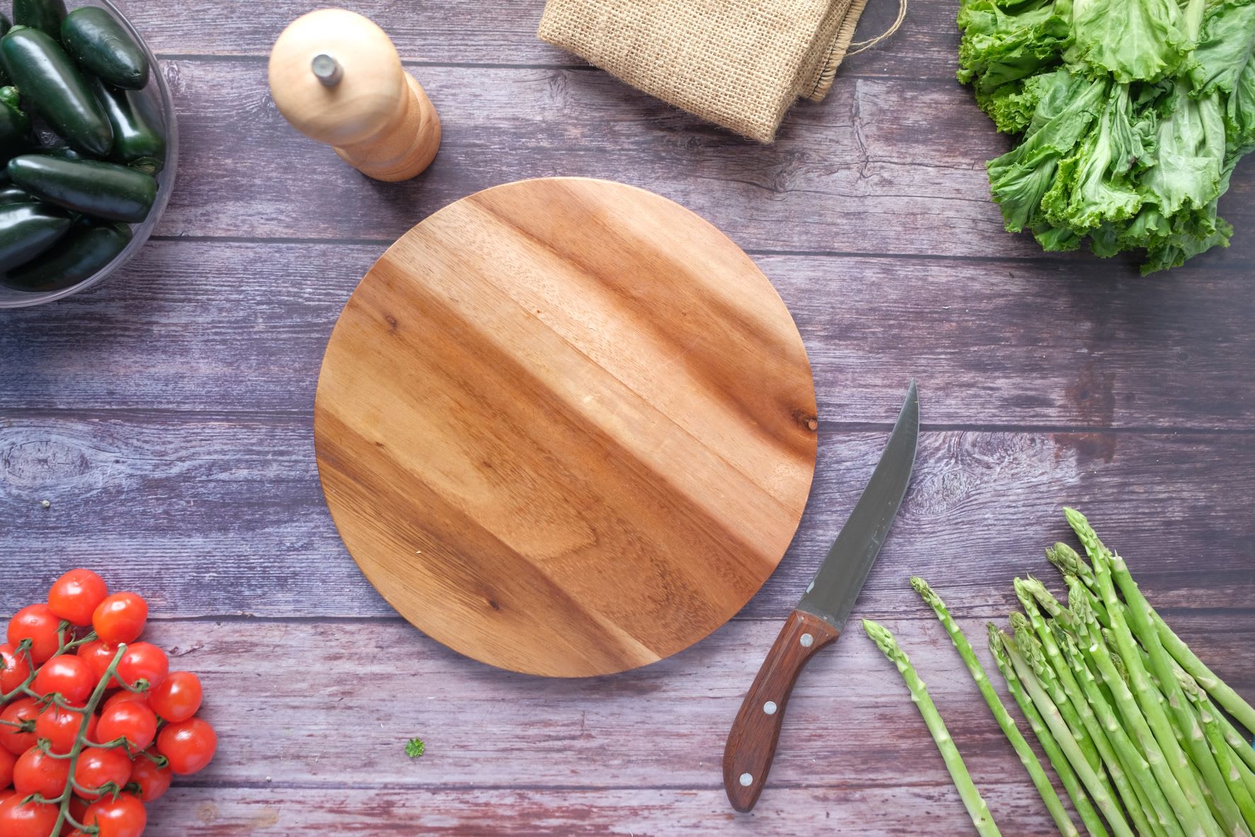 Wooden chopping board