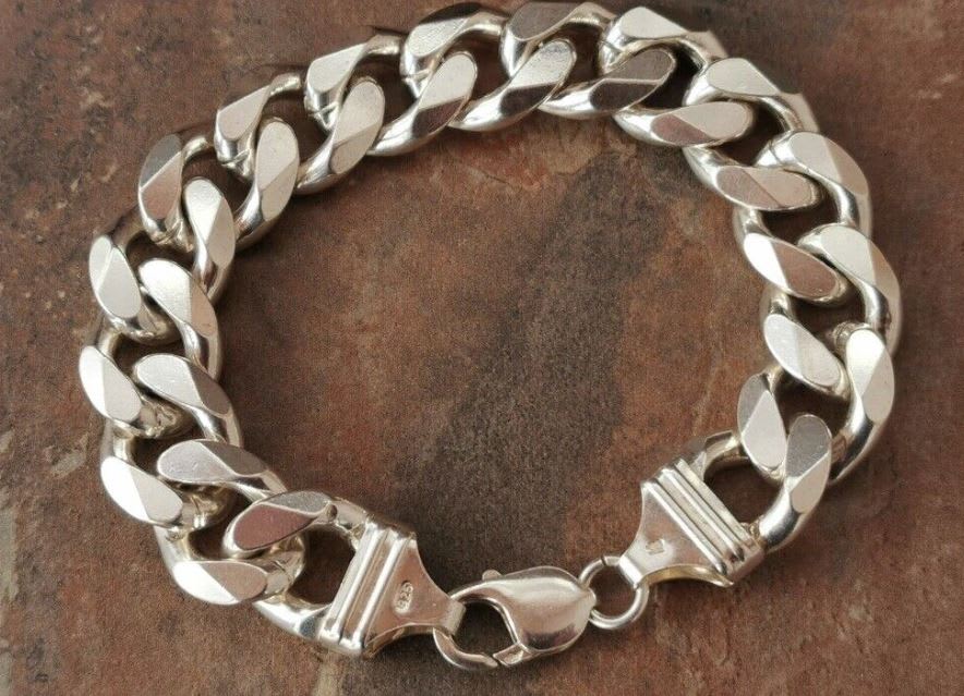 Second hand cuban link men's bracelet