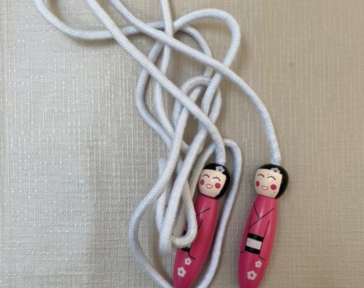 Vintage skipping jump rope