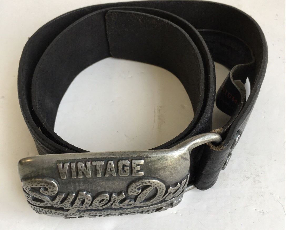 Vintage men's Superdry belt
