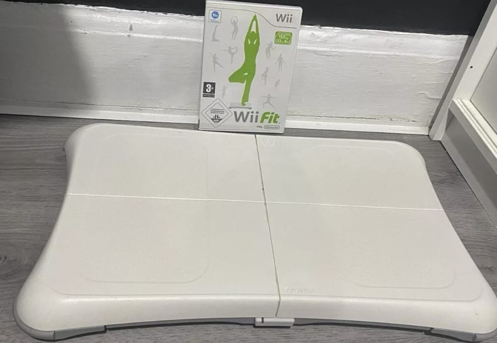 second hand wii fit board and game gift ideas