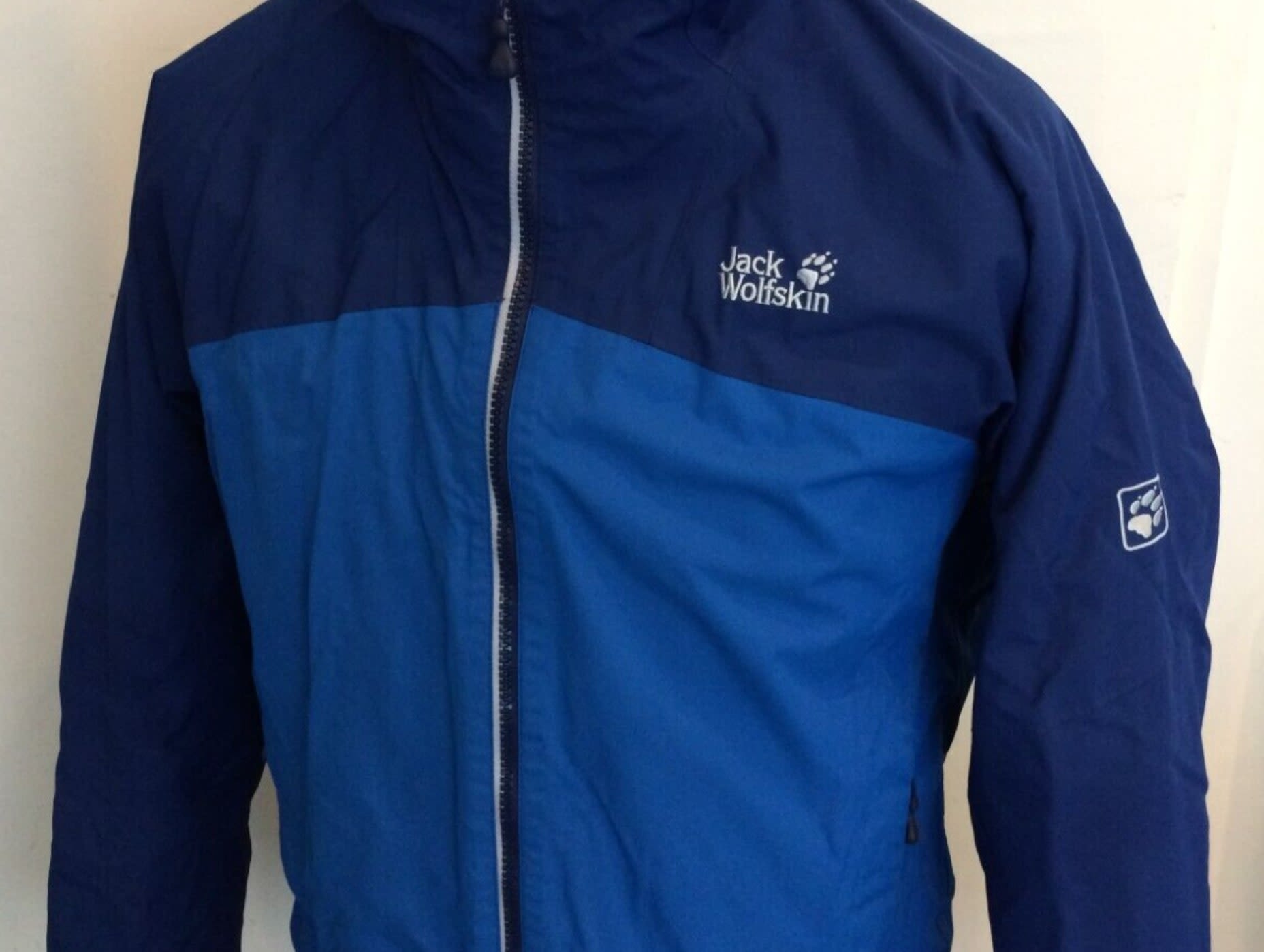 Blue second hand Jack Wolfskin jacket